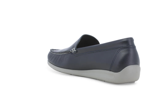 Melluso male Scarpe basse Pelle U18030-243701 Blu